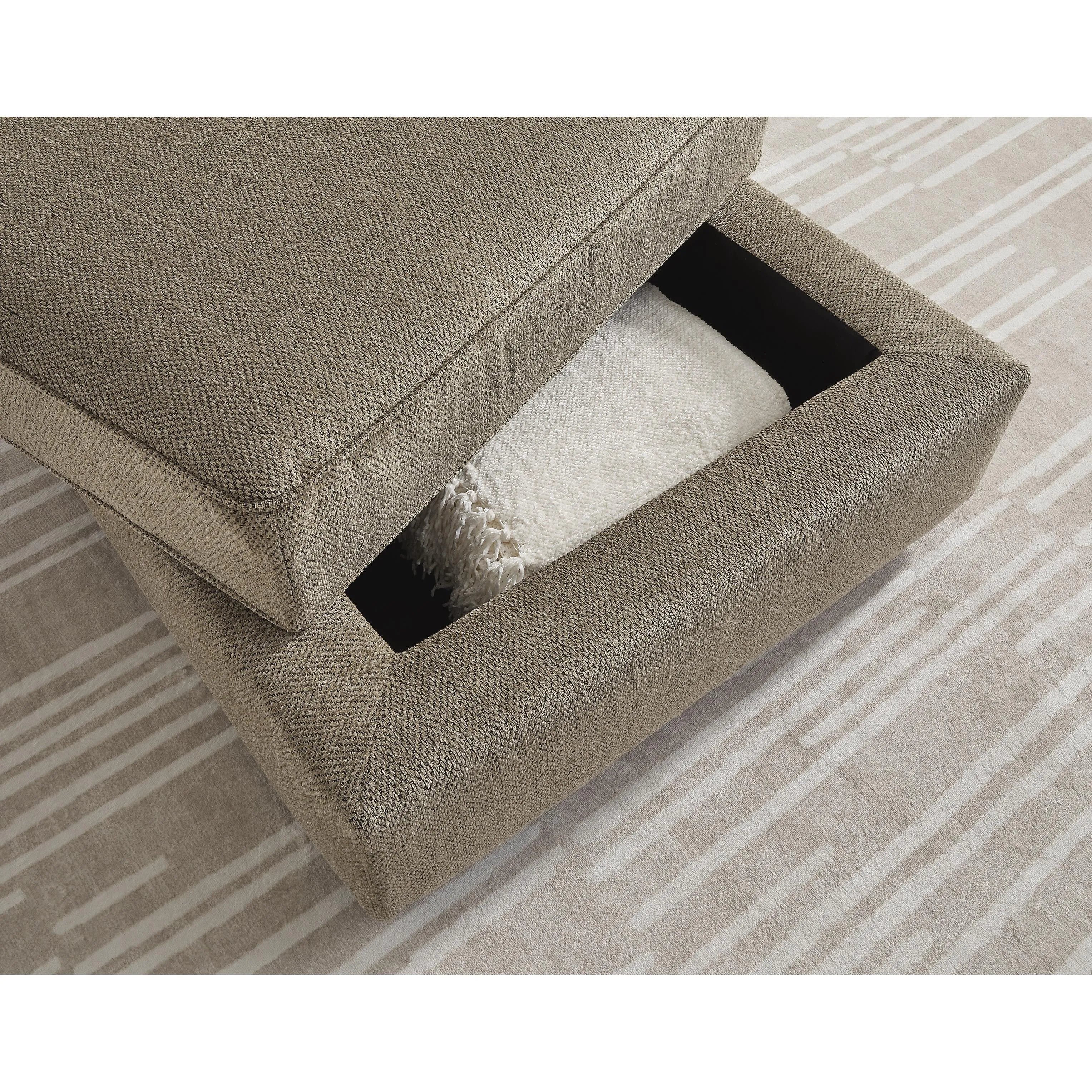 Signature Design by Ashley O'Phannon Fabric Storage Ottoman 2940311