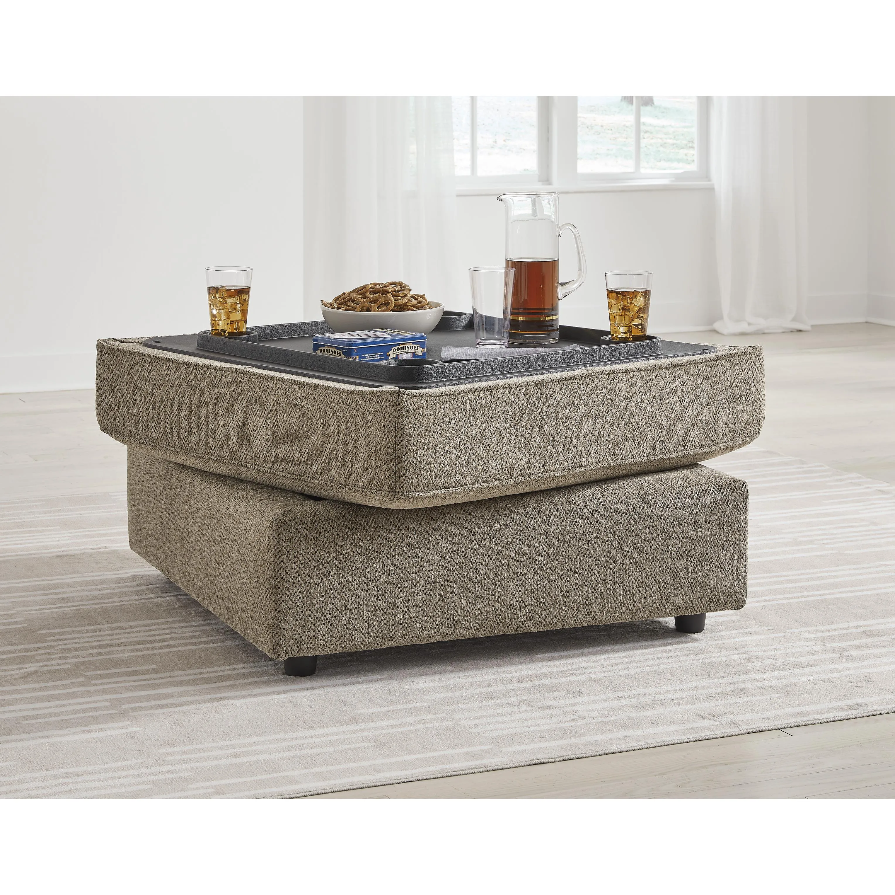 Signature Design by Ashley O'Phannon Fabric Storage Ottoman 2940311