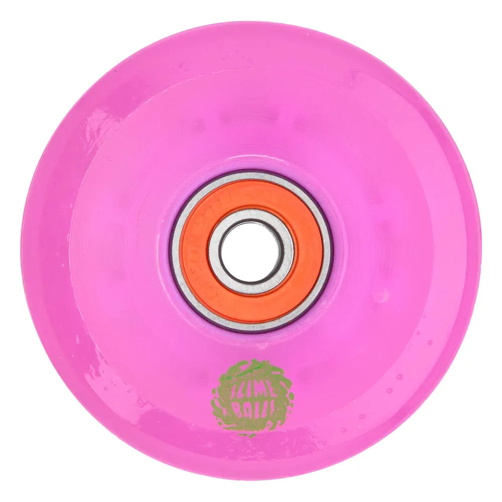 Slime Balls - Angler OG Slime Light Ups Slime Balls Purple 78a Wheels (60mm)