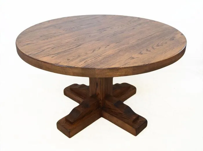 Solid Oak Table with 4 Chairs