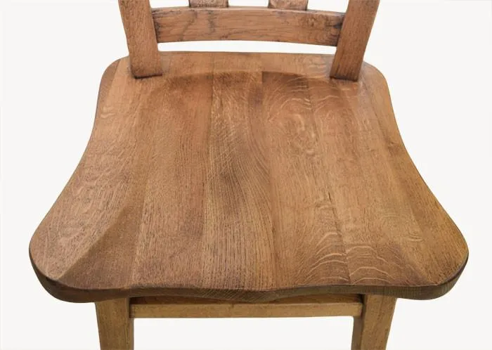 Solid Oak Table with 4 Chairs