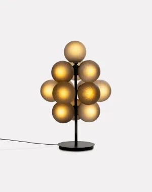 Stellar Grape Smokey Grey Floor Lamp Small