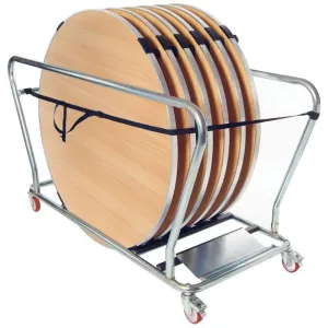 Storage Trolley For Round Folding Tables
