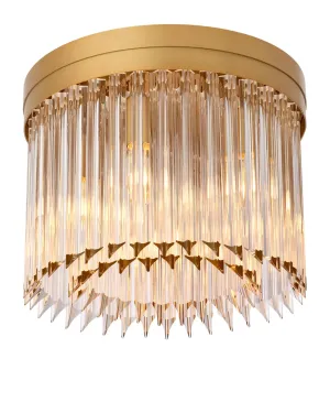 Stylish Steel And Glass Ceiling Lamps