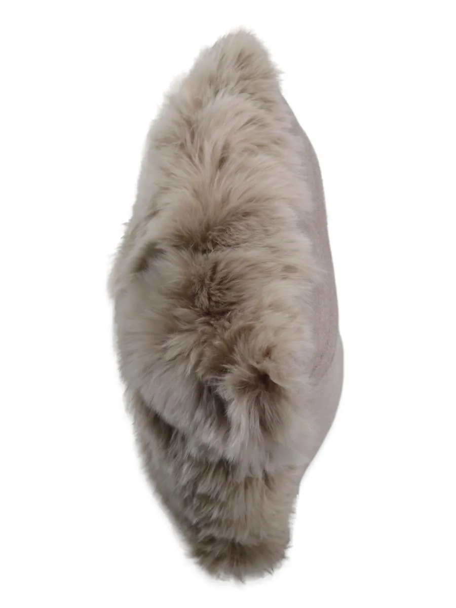 Suri Alpaca Fur Cushion Cover - One-Sided