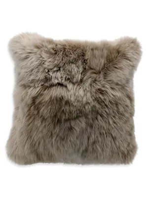 Suri Alpaca Fur Cushion Cover - One-Sided