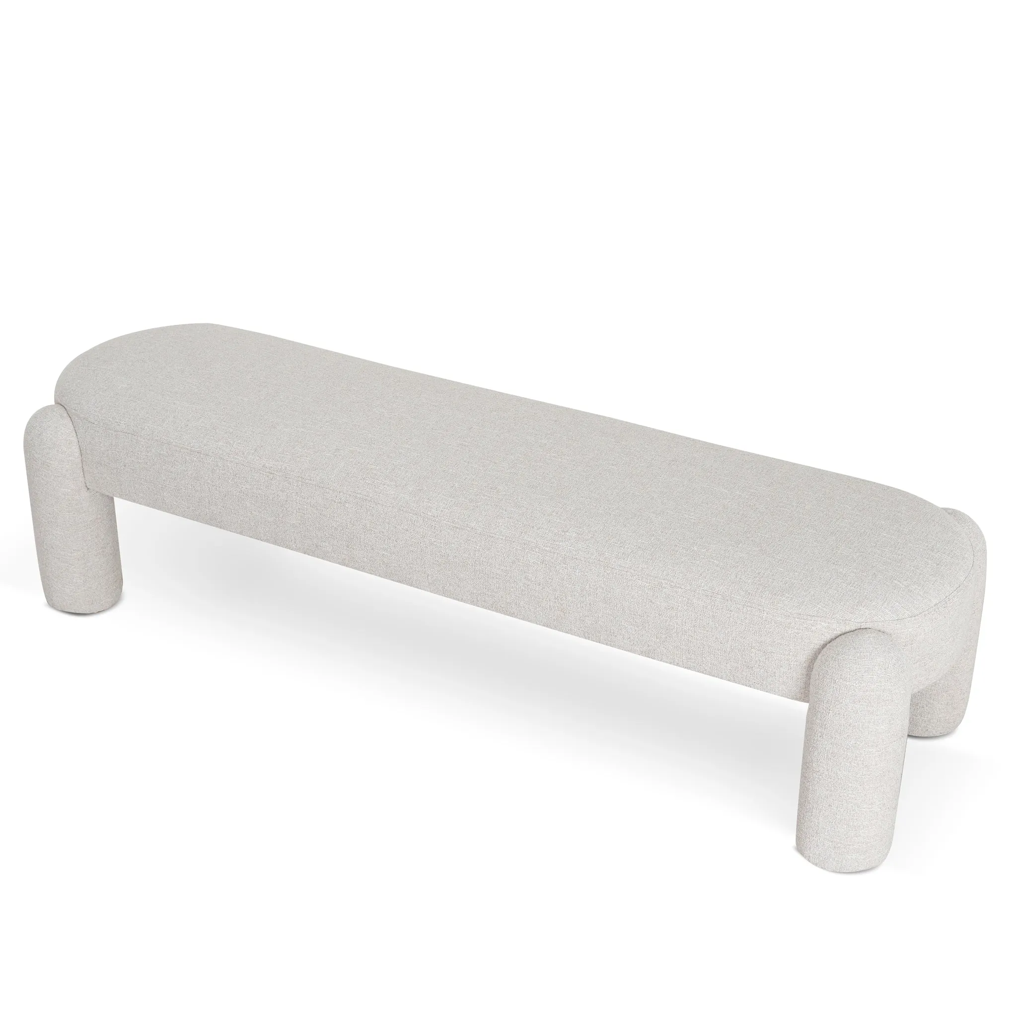 Tasker Long Ottoman - Coastal Beige