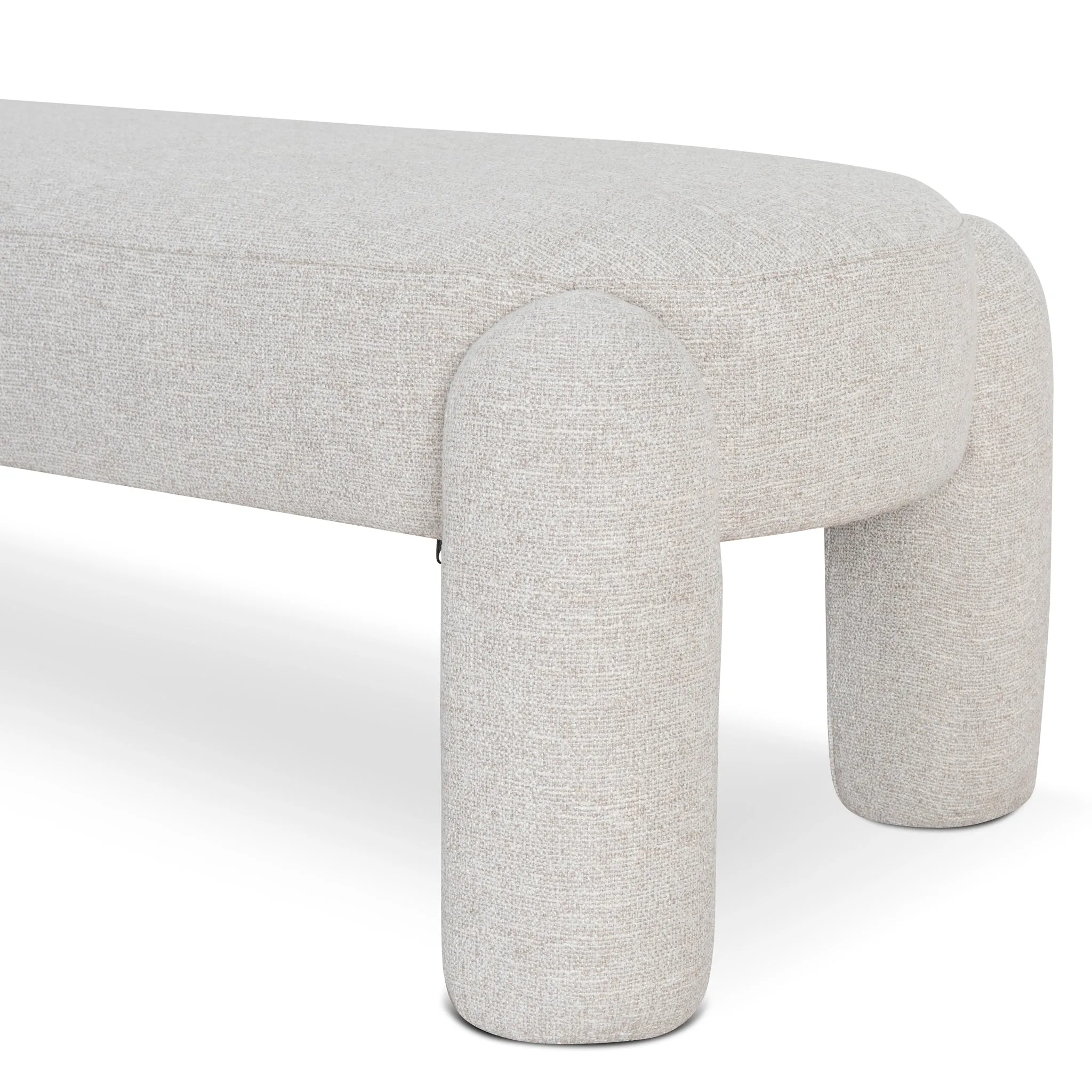 Tasker Long Ottoman - Coastal Beige
