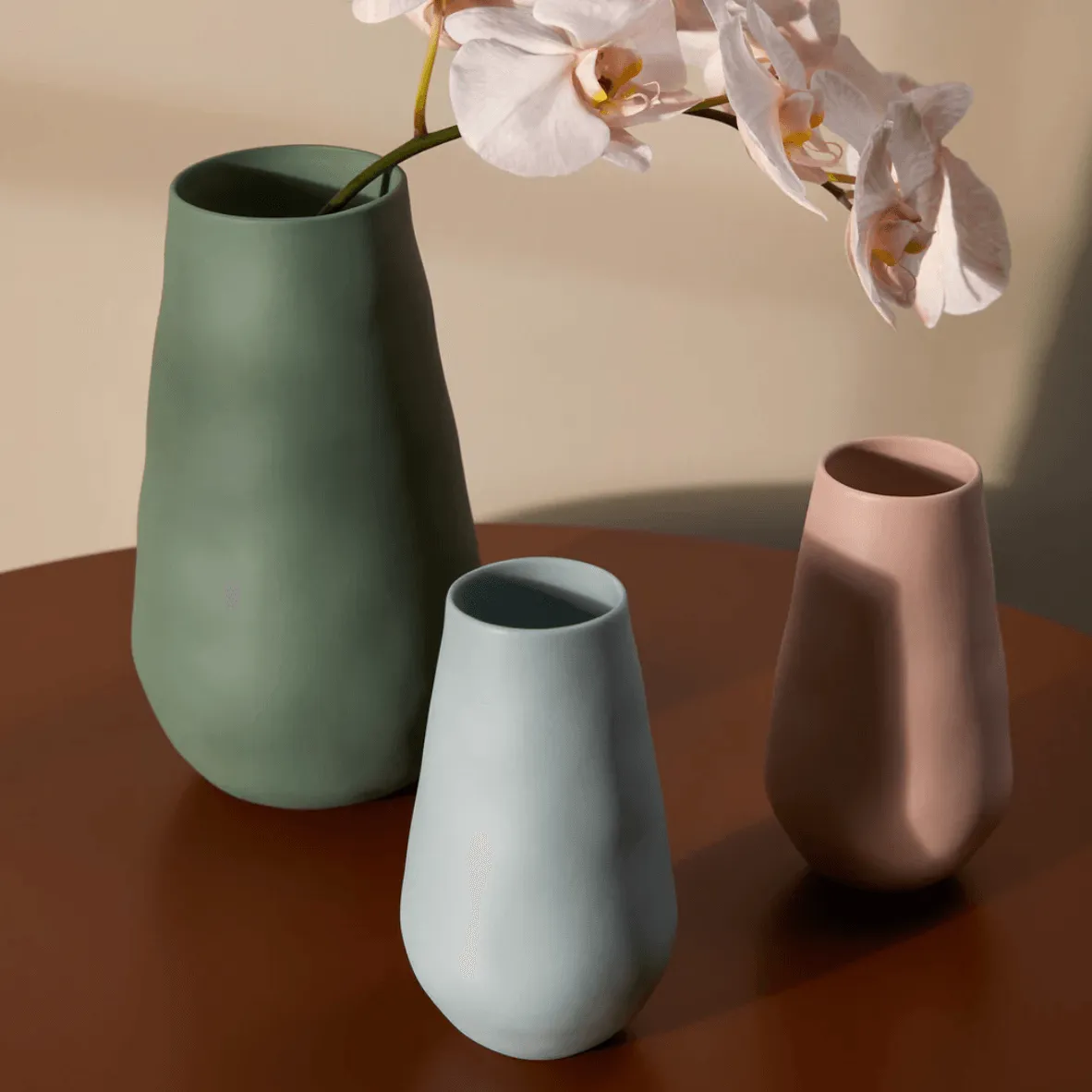 Teardrop Vase Moss | Large