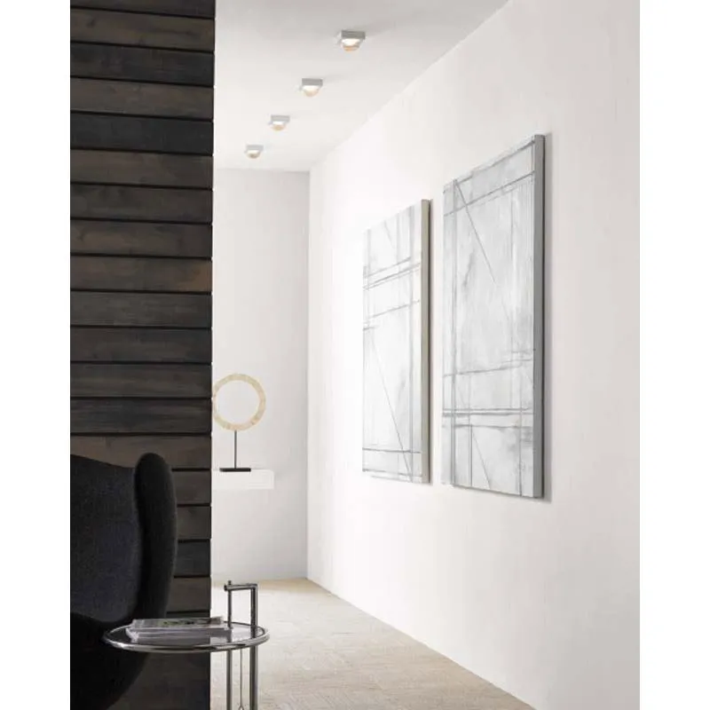 Tech Lighting 700FM Sphere Satin Nickel Flush Mount