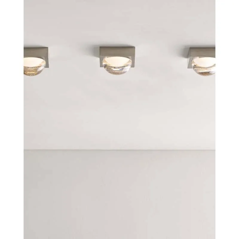 Tech Lighting 700FM Sphere Satin Nickel Flush Mount