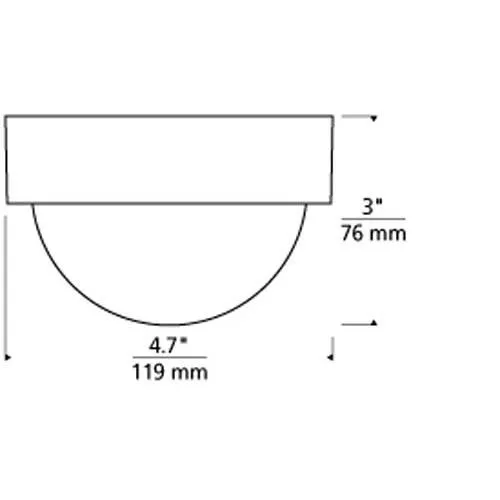 Tech Lighting 700FM Sphere Satin Nickel Flush Mount