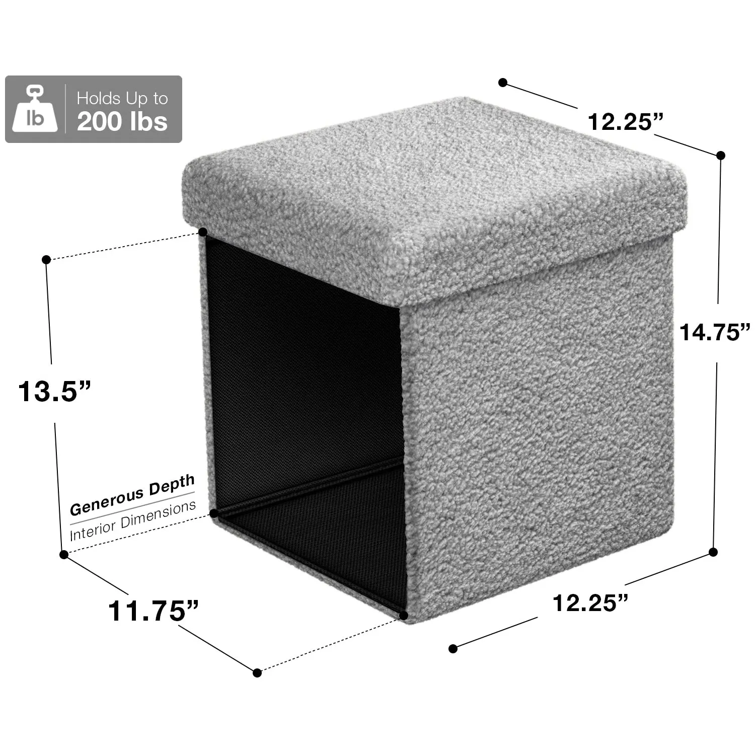 Teddy Storage Ottoman
