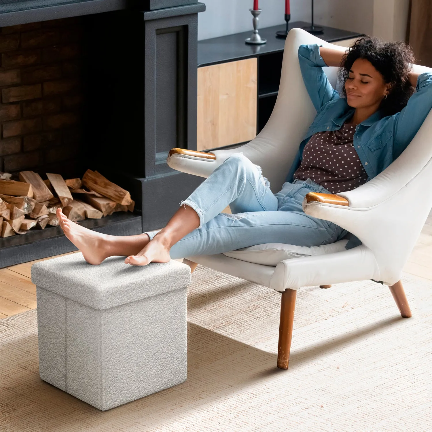 Teddy Storage Ottoman