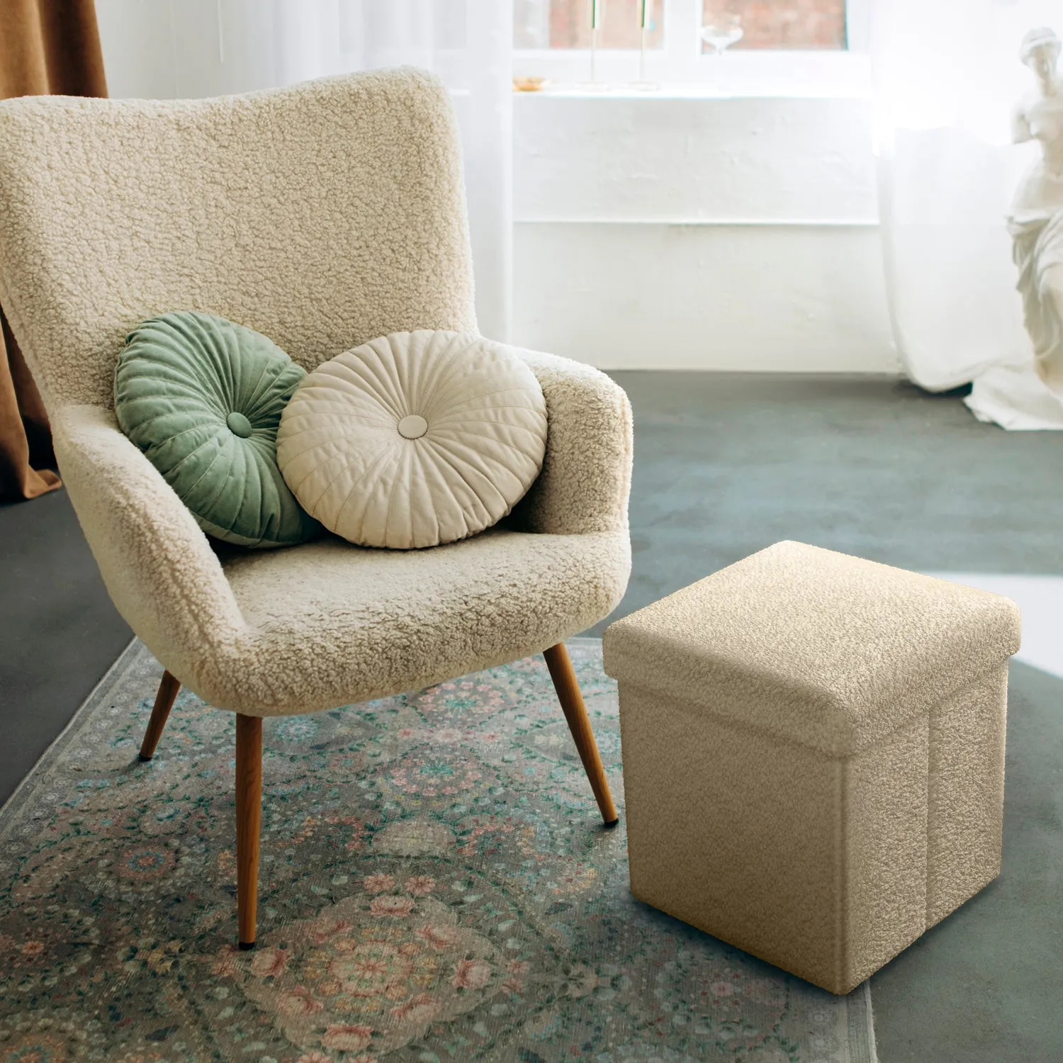 Teddy Storage Ottoman