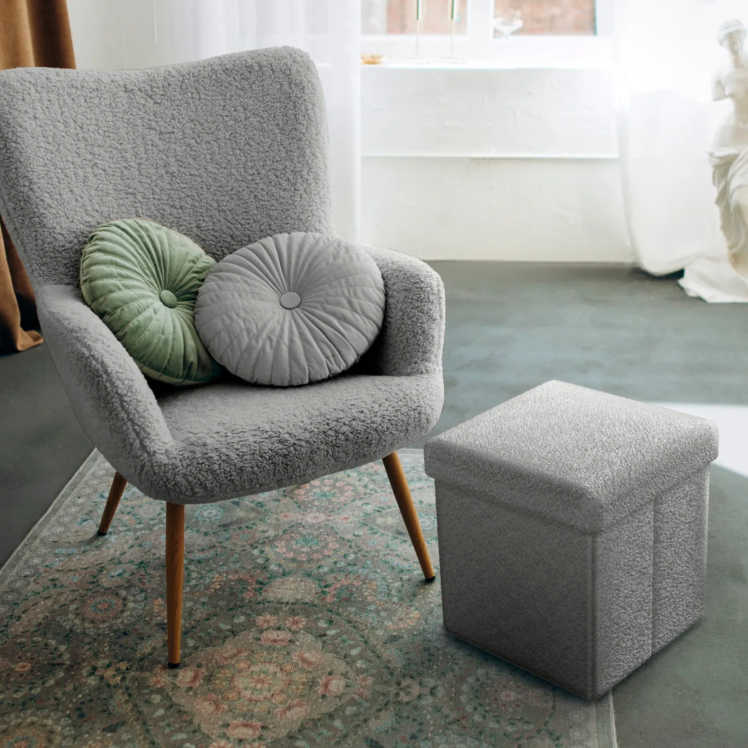 Teddy Storage Ottoman