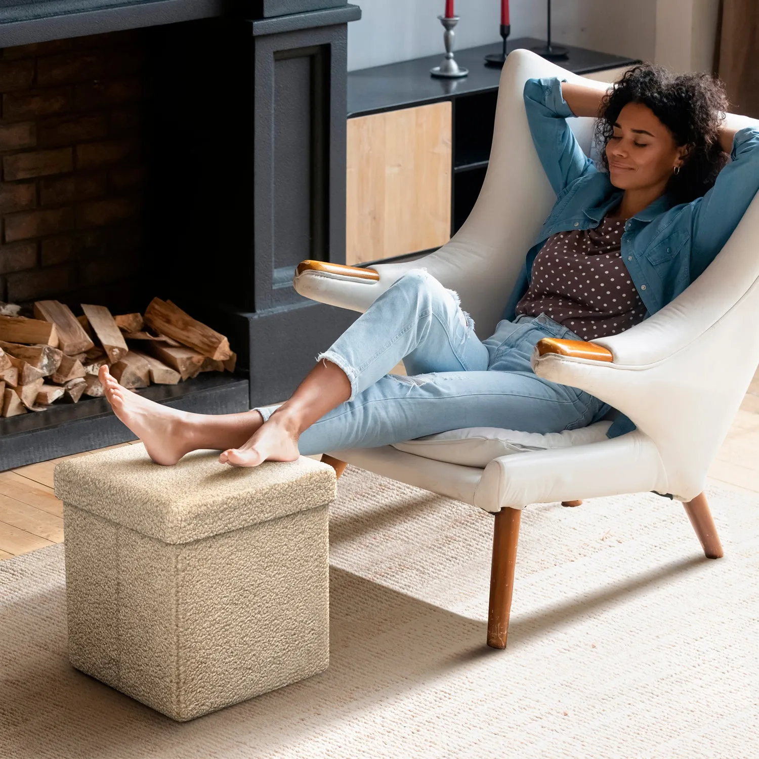 Teddy Storage Ottoman