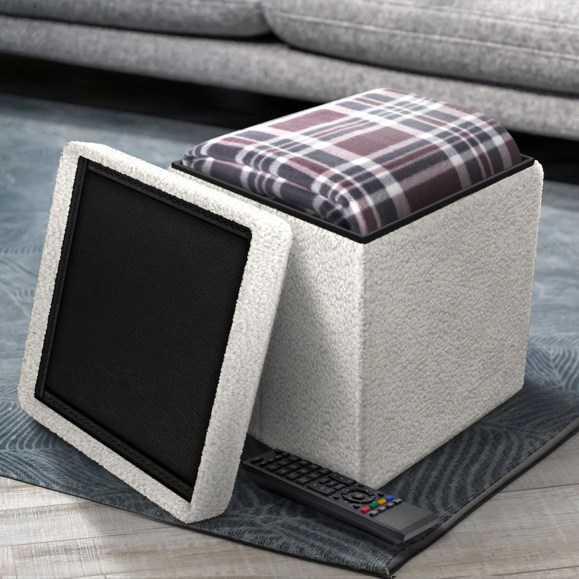 Teddy Storage Ottoman