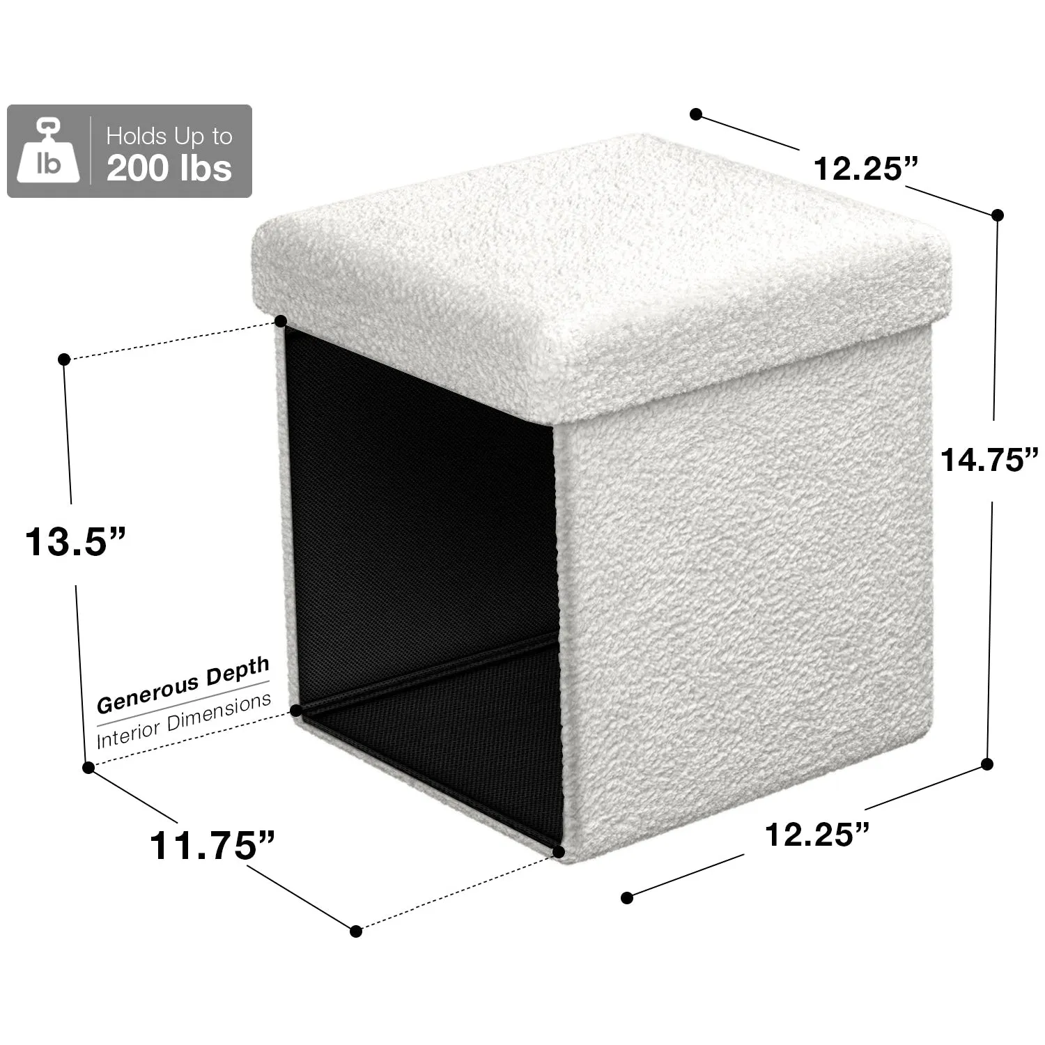 Teddy Storage Ottoman