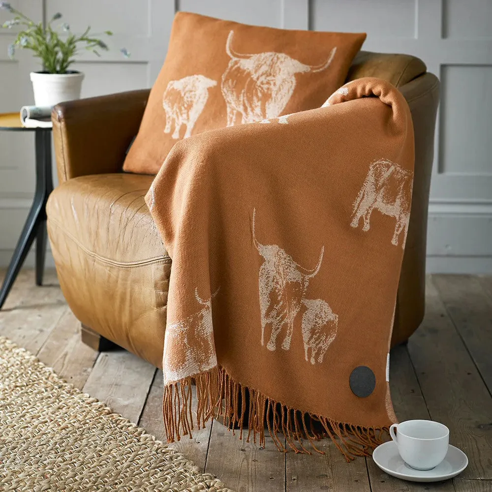 The Lyndon Company 45cm Paprika Soft Knit Cushion