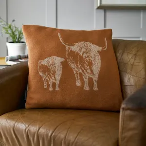 The Lyndon Company 45cm Paprika Soft Knit Cushion
