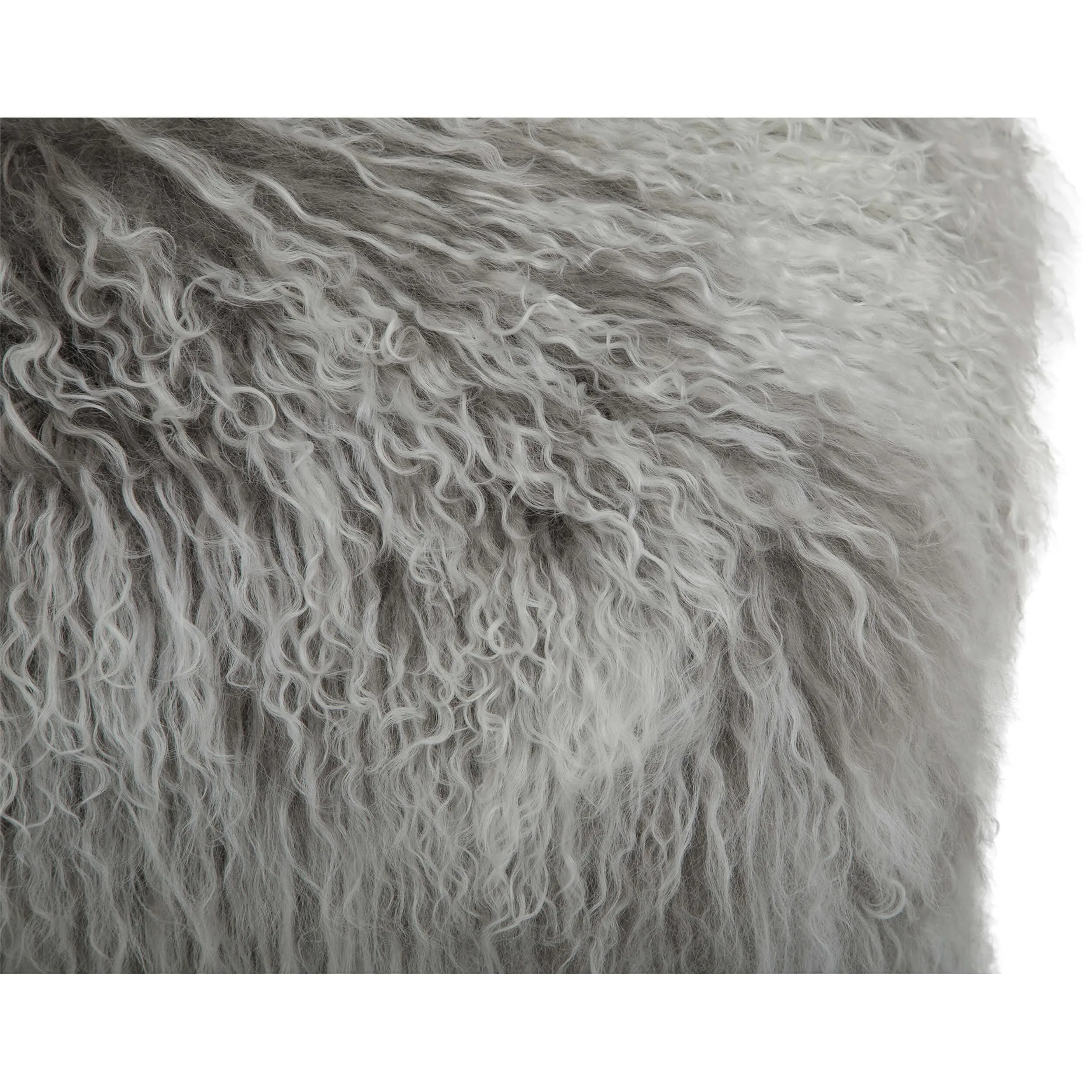 Tibetan Pouf, Ash Grey