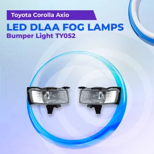 Toyota Corolla Axio LED DLAA Fog Lamps Bumper Light TY052 - Model 2005-2007