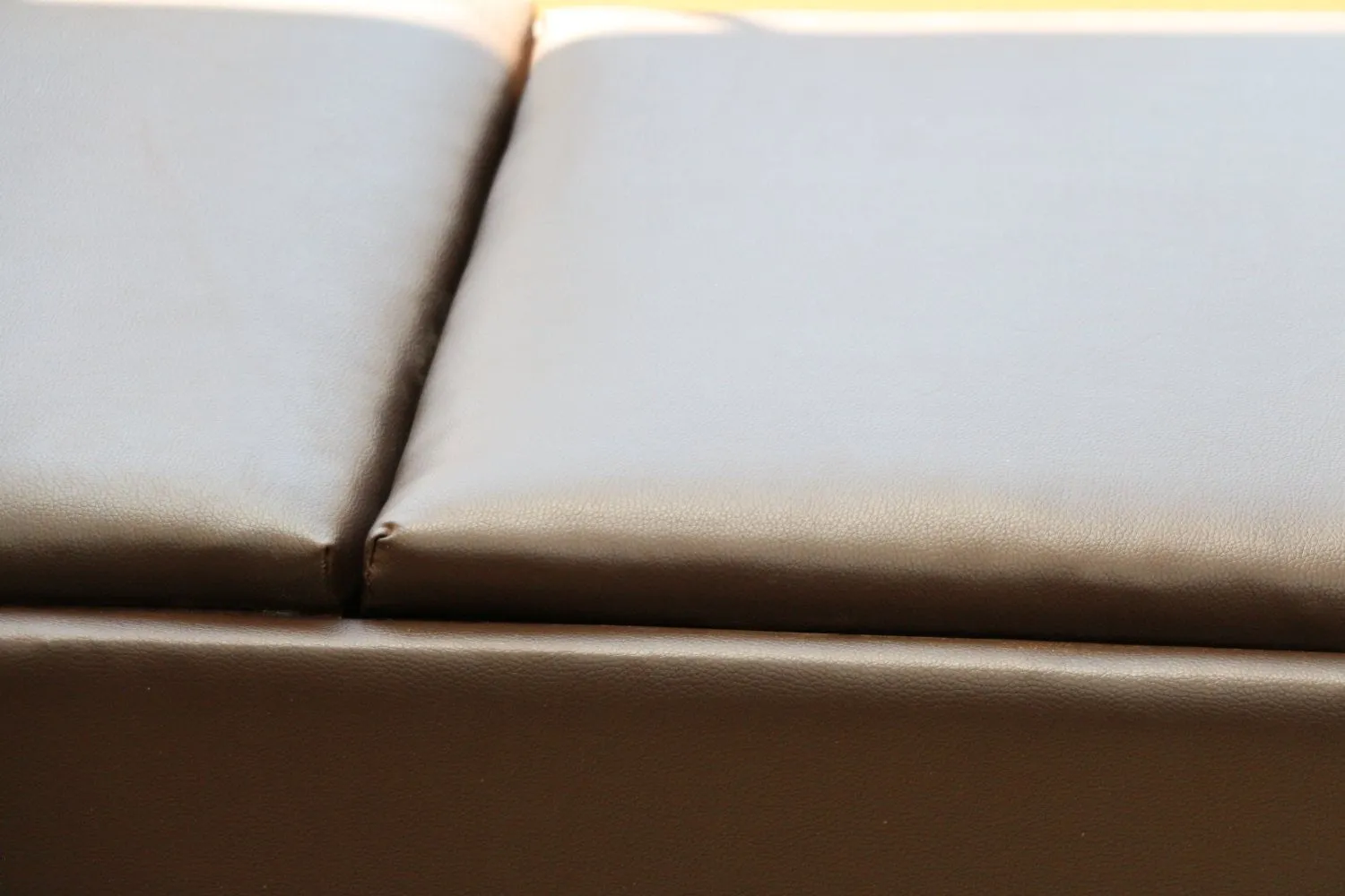 Tribeca Ottoman with 3 Tray Tops in Brown