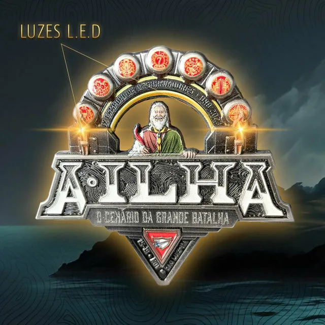 UNB A•ILHA LED Lights and Glow in the Dark Scarf Slide