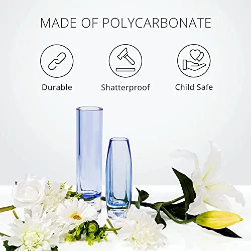 Unbreakable Flower Vase Set of 2