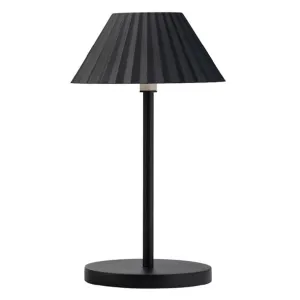Utopia Aruba LED Cordless Table Lamp 230mm Black (Pack of 6) - FU992