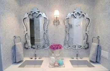 Venetian Mirror VD-HZ-601 Decorative Wall Mirrors for Living rooms and Bathrooms