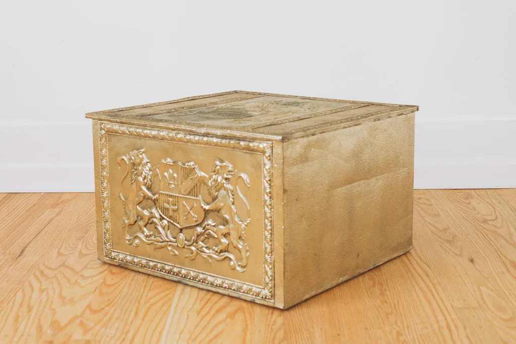 Vintage Gold Trunk