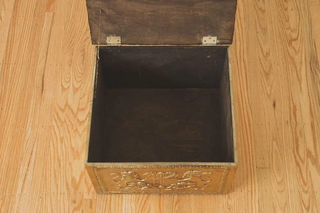 Vintage Gold Trunk