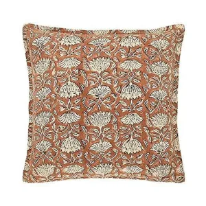 Walton & Co 43cm Spice Marttra Handblock Print Cushion