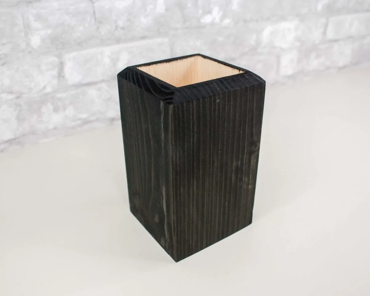 Wood Vases