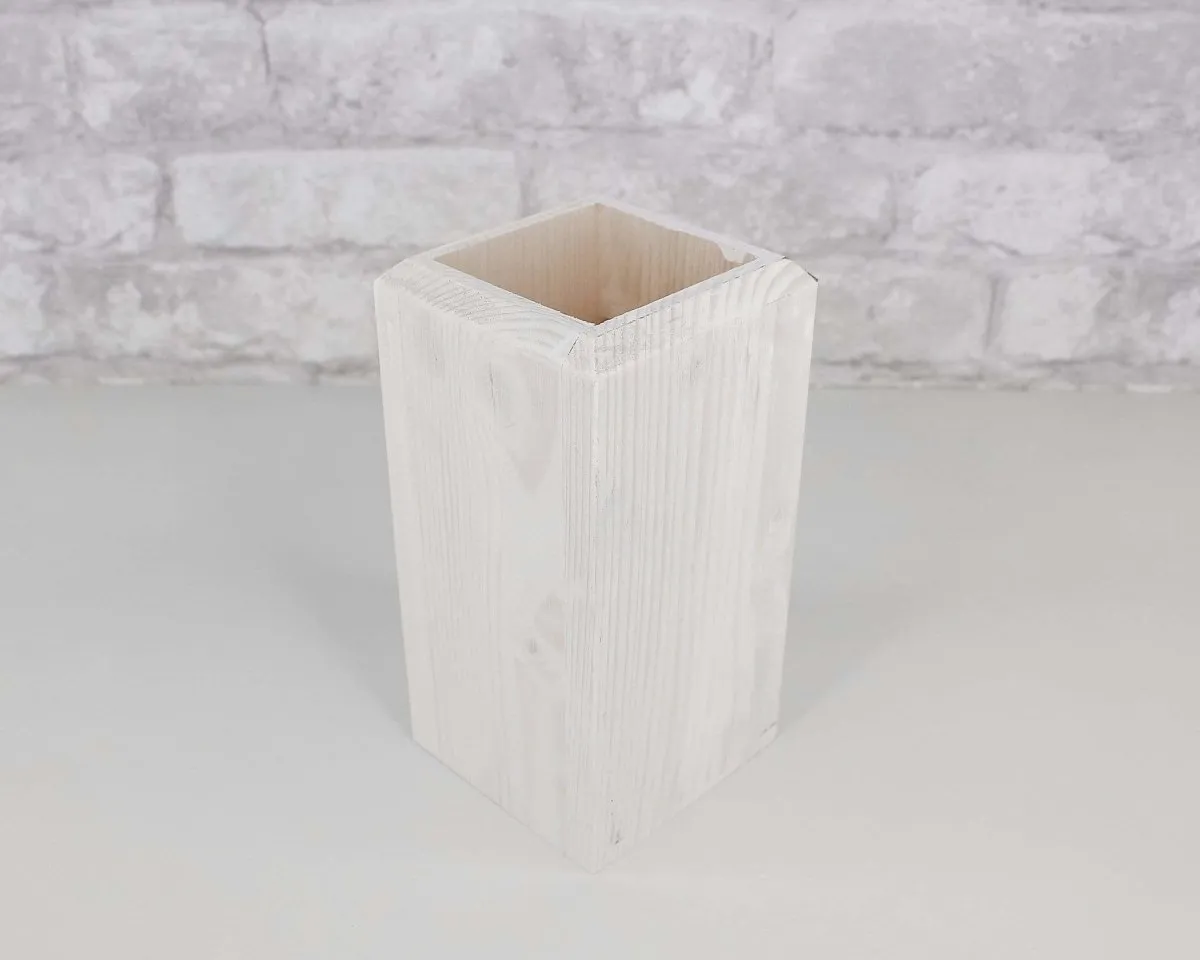 Wood Vases