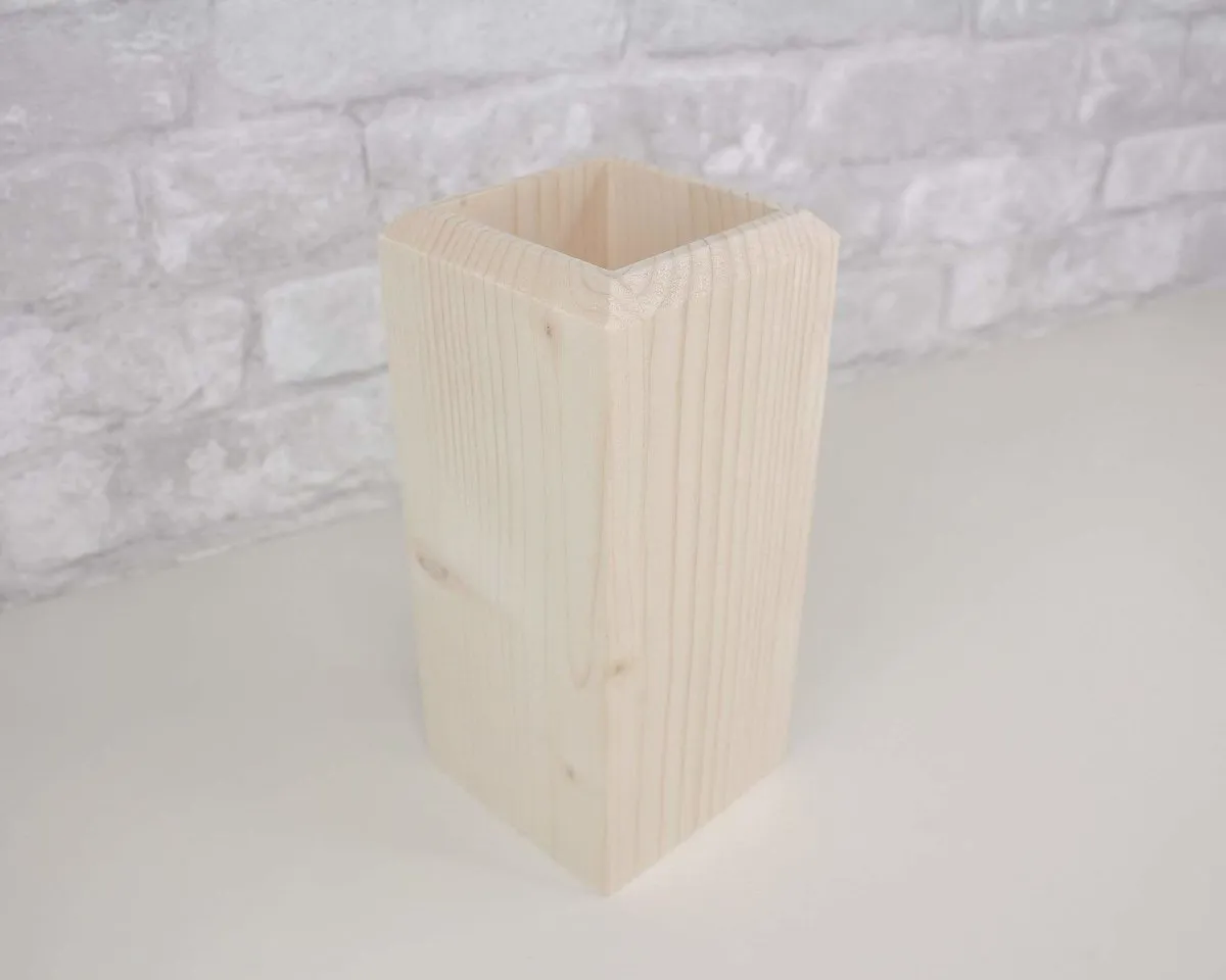 Wood Vases