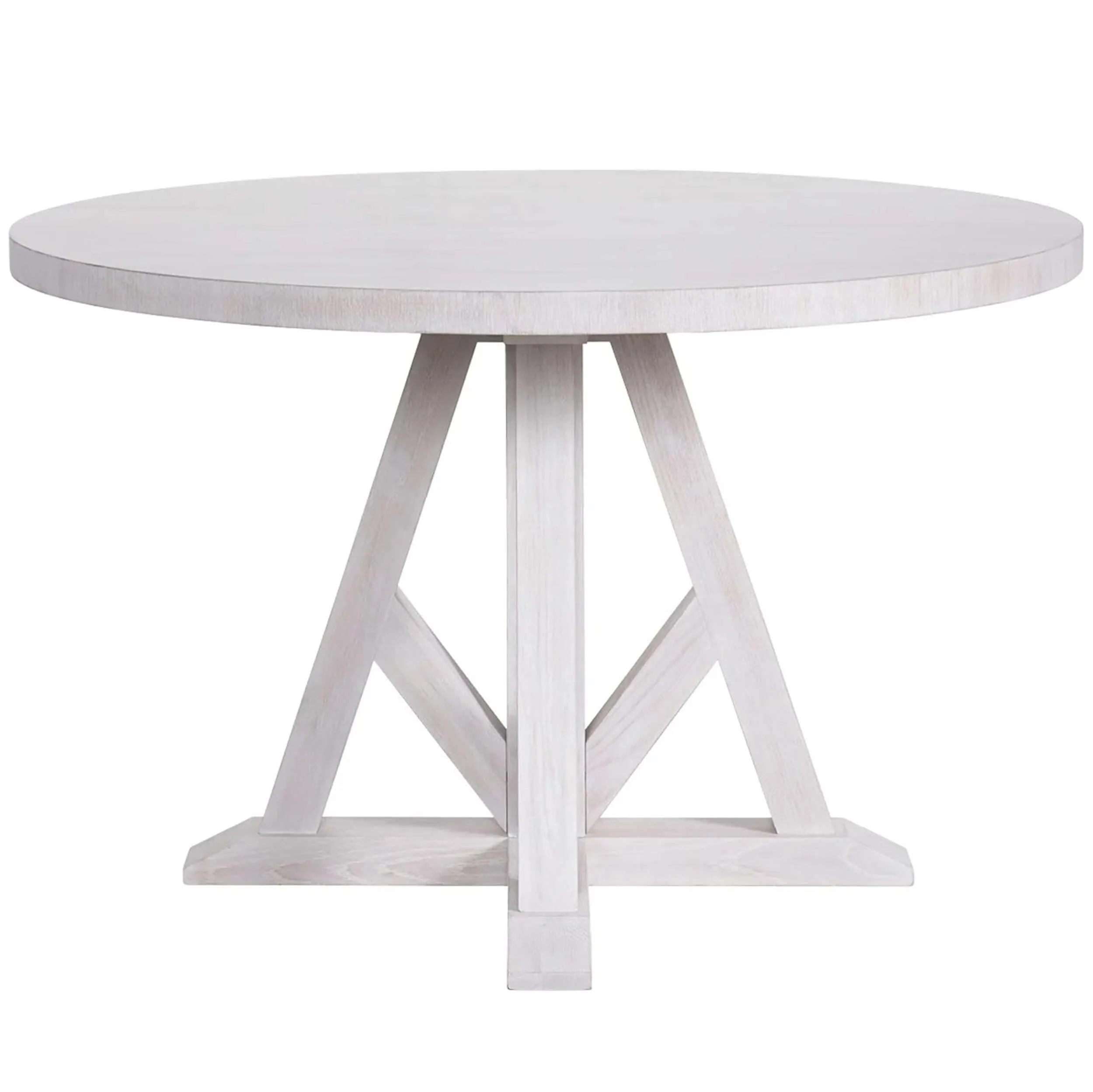 Wright Round Dining Table, Picket Fence