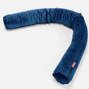XXL Cuddle Cushion - Velvet Midnight Blue