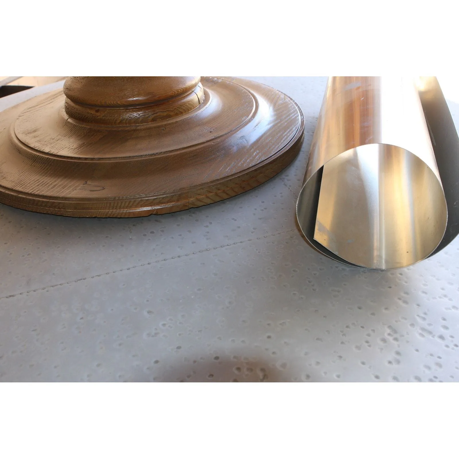 Zinc Top Dining Tables